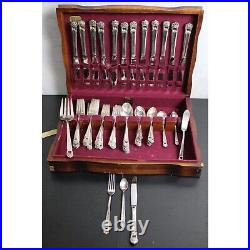 Eternally Yours 64 Pc. Flatware Set 1847 Rogers Bros Silverplated