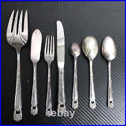 Eternally Yours 64 Pc. Flatware Set 1847 Rogers Bros Silverplated