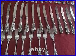 FB Rogers China Grande Antique Vintage Flatware 75 Piece Lot