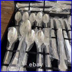 FB Rogers Chippendale Large Flatware Set Mostly Unopened In Plastic 50+ Pc Set