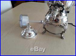 FB Rogers Model 5354 Silverplated Electric Coffee Urn/ Samovar