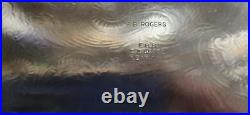 FB Rogers Silver Co. Vintage Silver Plate Tea Pot, Sugar Bowl Creamer Set