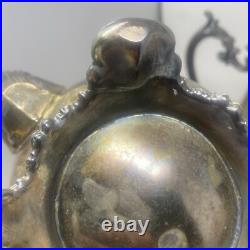 FB Rogers Silver Plate Co 4 Piece Coffee & Tea Set with Sugar & Large 18 X 14