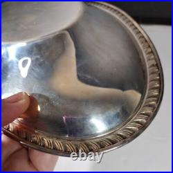 FB Rogers Silver co Bread Plate 12.5 x 6.75 x 1.75 vintage crown serving dish
