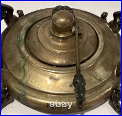 FB Rogers Teapot Burner on Stand Silver Plate #1418 Trade Mark 1883 Vintage