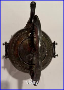 FB Rogers Teapot Burner on Stand Silver Plate #1418 Trade Mark 1883 Vintage