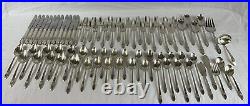 FIRST LOVE Silverplate 11+ Place Settings Rogers 1847 Flatware SET OF 76 PIECES