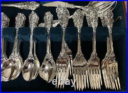 F. B. Rogers SILVER Plated 68 Piece Set With Case