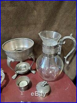 F. B. Rogers Silver Co. 1883 Silver Plate 13 Piece Coffee Tea Set