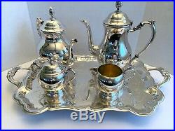 F. B Rogers Silver Co 1883 Silverplate Coffee/Tea Service Set