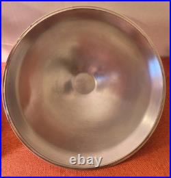 F. B. Rogers Silver Co Silver Plate Chafing Dish Warmer with Lid & Glass Insert