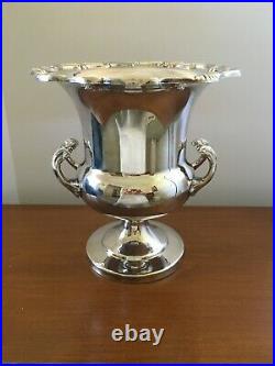 F. B. Rogers Silver Plate Champagne Chiller Urn Ice Bucket Great Condtion READ