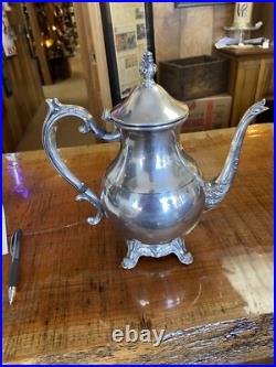 F. B. Rogers Silver Plate Coffee Tea Pot F. B. Rogers Silver Plate Coffee Tea Pot