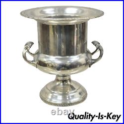 F. B. Rogers Silver Plate Ice Bucket Champagne Chiller Urn Regency Style
