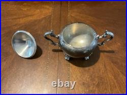 F. B. Rogers Silver Plate Tea Set With Tray