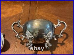 F. B. Rogers Silver Plate Tea Set With Tray