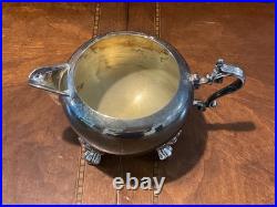 F. B. Rogers Silver Plate Tea Set With Tray