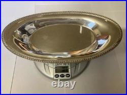 F. B. Rogers Sterling Silver Dish Plate
