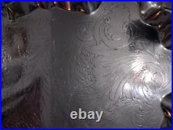 F B Rogers silver plate lady Margaret 1883 Butler Service Tray