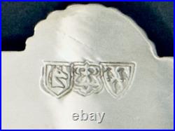 Fabulous Antique Set of Three Roger Bros Silver Plate on Footed Friedman Tray