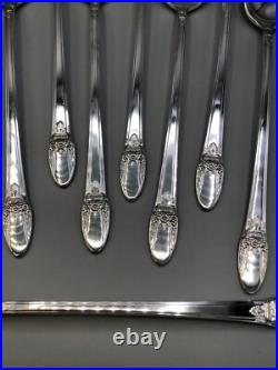 First Love by 1847 Rogers silver plate- group of 12 Iced Teaspoons 7.75