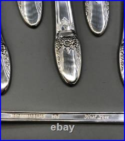 First Love by 1847 Rogers silver plate- group of 12 Iced Teaspoons 7.75