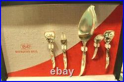 Flair 1847 Rogers Silverplate Service for 12 (73) Pieces with Original Chest