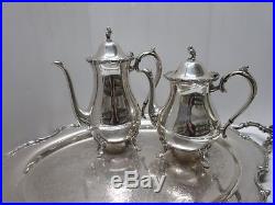 Gorgeous 5 Piece 1847 Rogers Bros. Reflections 9202 Stainless Steel Server Set