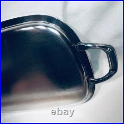 Gorgeous Antique Silver Plate Serving Platter Tray Handle Wm Rogers Berwick 1904