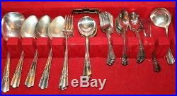 Harmony House Plate AA+ 1847 WM Rogers Bros Silverware Utensils with Chest
