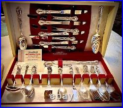 Heritage 1847 Rogers Bros. 52-piece silverplate flatware, 8 settings plus Chest