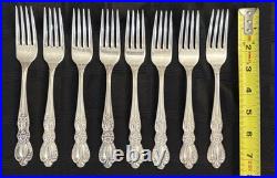 Heritage 1847 Rogers Bros c. 1953 Vintage 50 pc Flatware Set for 8 Silver Plate Heritage 1847 Rogers Bros c. 1953 Vintage 50 pc Flatware Set for 8 Silver Plate