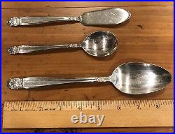 Holmes Edwards silverplate Danish Princess service for 12 79 pieces