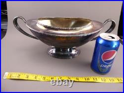 Huge Antique Neo-Classical Silver Plate Trophy Urn Jardiniere Meriden Rogers