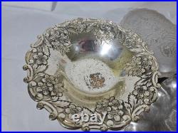 Huge Vintage Silverplate Bronze Aluminum 48 Pc Rogers Gorham Pyrex Sherida