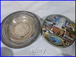 Huge Vintage Silverplate Bronze Aluminum 48 Pc Rogers Gorham Pyrex Sherida Huge Vintage Silverplate Bronze Aluminum 48 Pc Rogers Gorham Pyrex Sherida