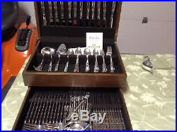 INCREDIBLE! -109 Pieces-1881 Rogers Flirtation Silverplate for 12 + Servers