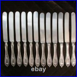 IS 1847 ROGERS BROS. SILVER PLATE FLATWARE OLD COLONY SET of 58 SILVERWARE or CH