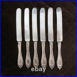 IS 1847 ROGERS BROS. SILVER PLATE FLATWARE OLD COLONY SET of 58 SILVERWARE or CH