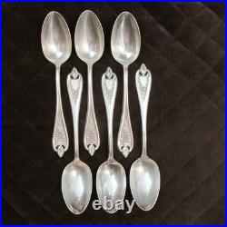 IS 1847 ROGERS BROS. SILVER PLATE FLATWARE OLD COLONY SET of 58 SILVERWARE or CH
