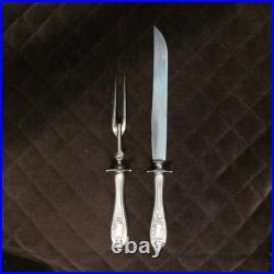 IS 1847 ROGERS BROS. SILVER PLATE FLATWARE OLD COLONY SET of 58 SILVERWARE or CH