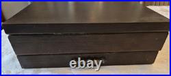 IS Co Genuine Wm. Rogers Sectional SilverPlate 50 Piece Silverware Set with Case