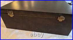 IS Co Genuine Wm. Rogers Sectional SilverPlate 50 Piece Silverware Set with Case