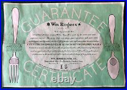 IS WM Rogers 1939 Devonshire Mary Lou 95 Pc Silver Plate Flatware Set Oneida
