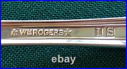 IS WM Rogers 1939 Devonshire Mary Lou 95 Pc Silver Plate Flatware Set Oneida