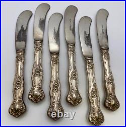 International 1847 Rogers Silverplate VINTAGE Hollow Butter Spreaders Set of 6