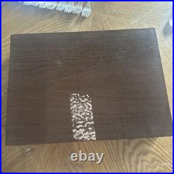 International Silver Rogers Silverplate Flatware Set 93 pc for 12 Chest CAMELOT