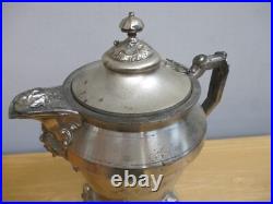 JA s Stimpson Silver Plate Pitcher Rogers Smith & Co 1854 Pat JA s Stimpson Silver Plate Pitcher Rogers Smith & Co 1854 Pat