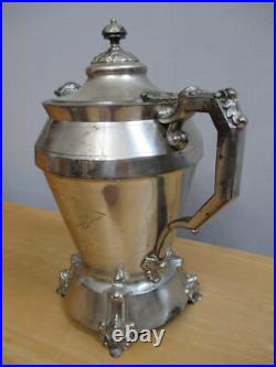 JA s Stimpson Silver Plate Pitcher Rogers Smith & Co 1854 Pat JA s Stimpson Silver Plate Pitcher Rogers Smith & Co 1854 Pat