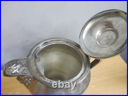 JA s Stimpson Silver Plate Pitcher Rogers Smith & Co 1854 Pat JA s Stimpson Silver Plate Pitcher Rogers Smith & Co 1854 Pat